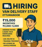 HIRING VAN DELIVERY STAFF