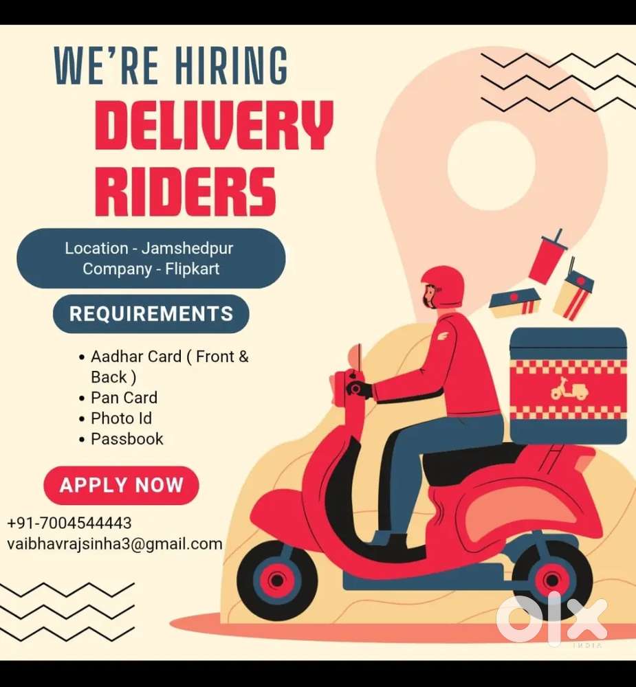 Delivery Boy Biker