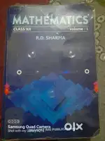 RD sharma class 12th maths volume 1