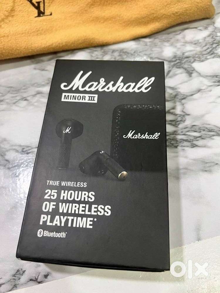 Sealed Marshall Minor III True Wireless Earbuds– 25 Hours Playtime