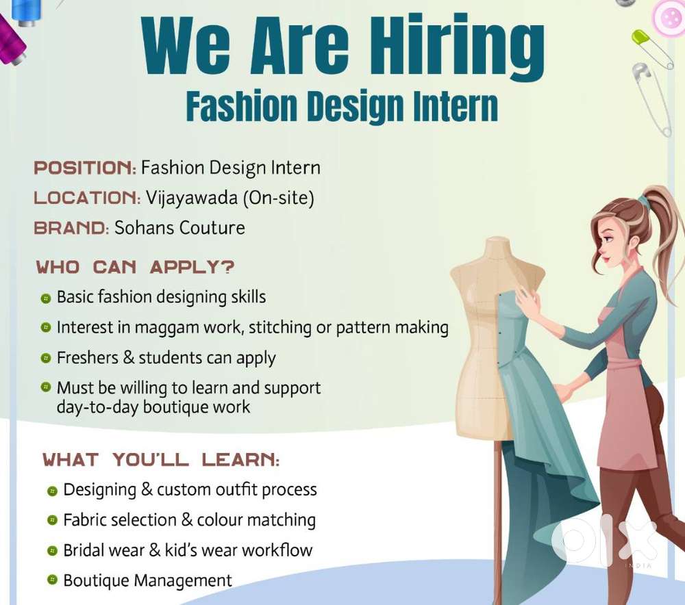 Fashion Designer Intern