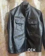 Black Pure Leather Jacket