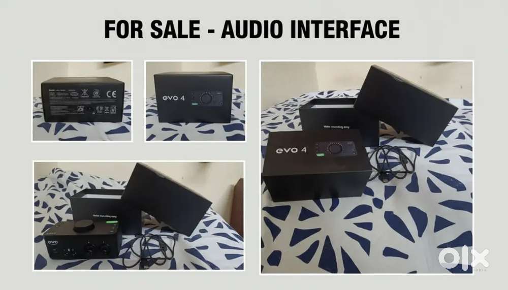 Audio Interface (Audient Evo 4)