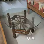 Glass tea table