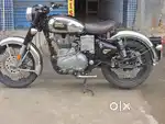 Royal enfield classic chrome black color