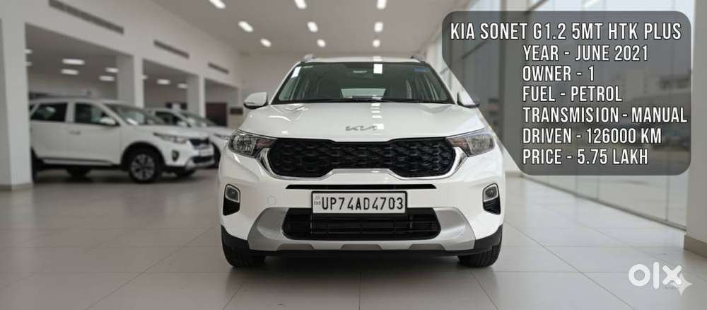 Kia Sonet 1.2 HTK Plus, 2021, Petrol