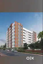 New unused 3bhk flat with kitchen trolly and sofa set