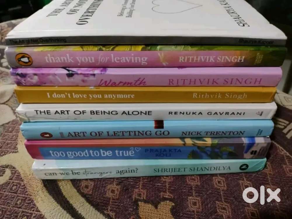 8 books new condition best condition