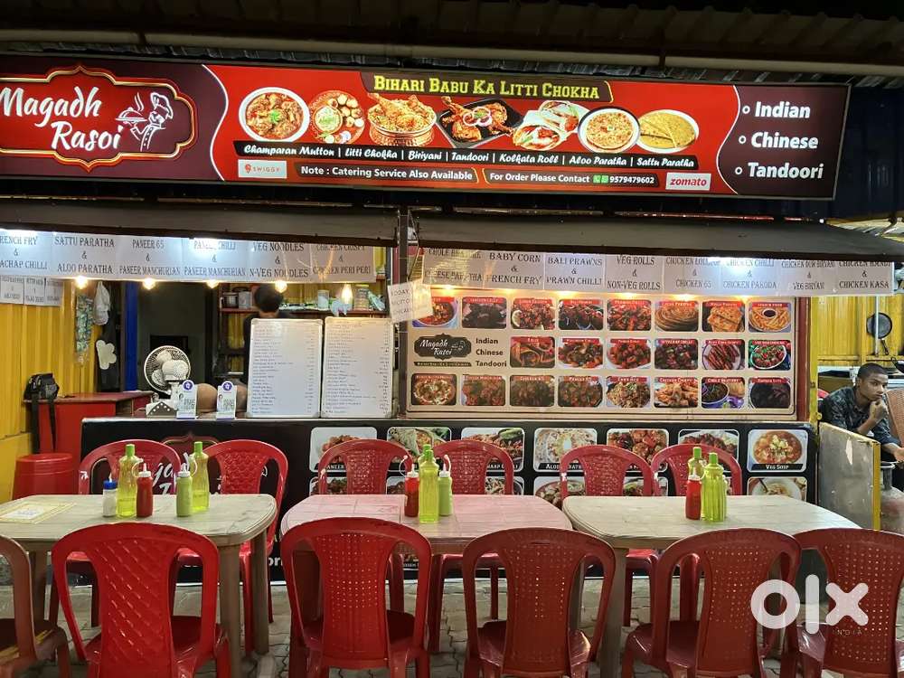 Fast food shop on rent or sell