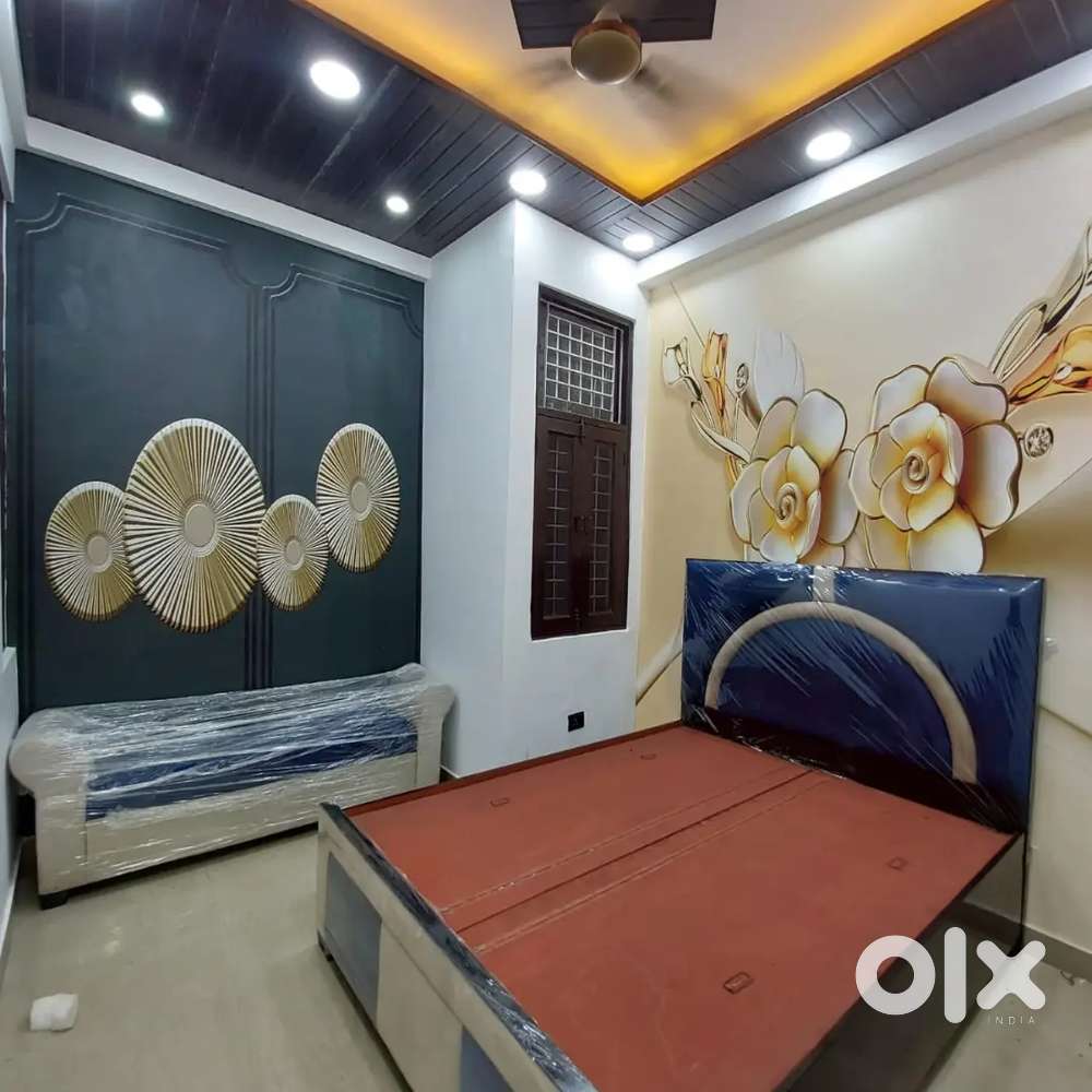 1bhk fully furnished flat available for rent in indirapuram near sec62