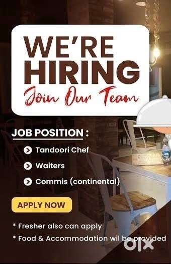 Restaurant manager, cook, Porotta , thanduri alfaham, Supplers,cleaner