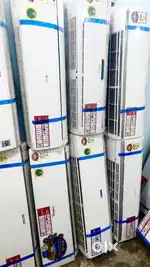Gently used split and window ACs are available with warranty