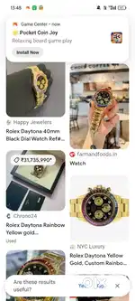 Watch is ROLEX brand