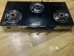 Glass gas stove