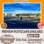 IT Park - Saravanampatty - DTCP PLOTS SALE - Direct owner