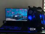 Premium full gaming pc for including moniter mouse and keyboard