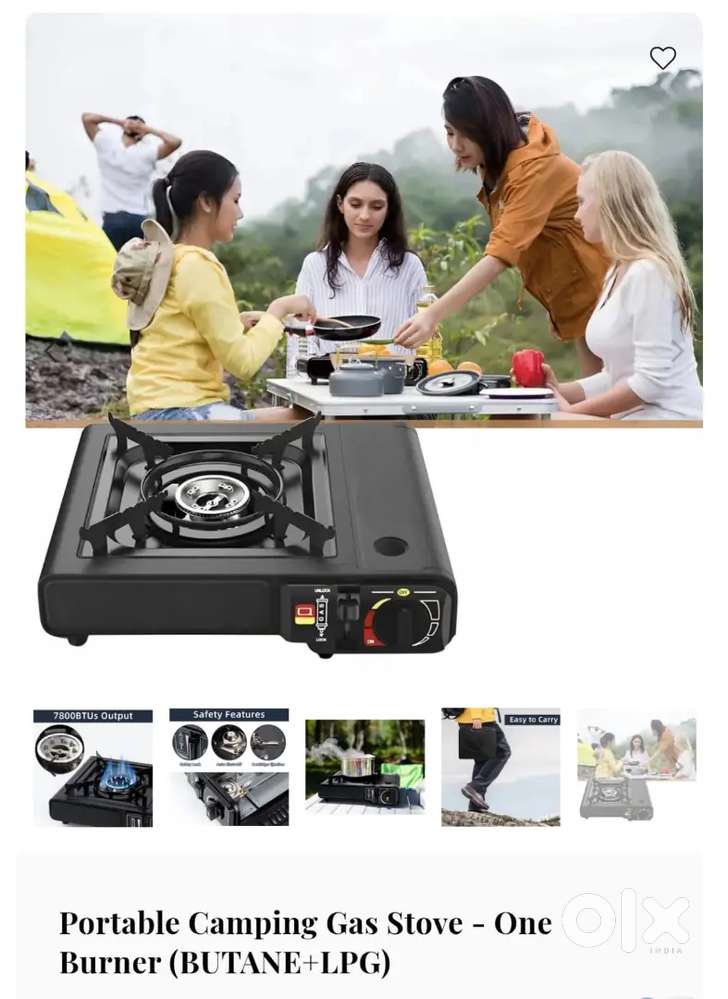 Portable Stove & Gas Can