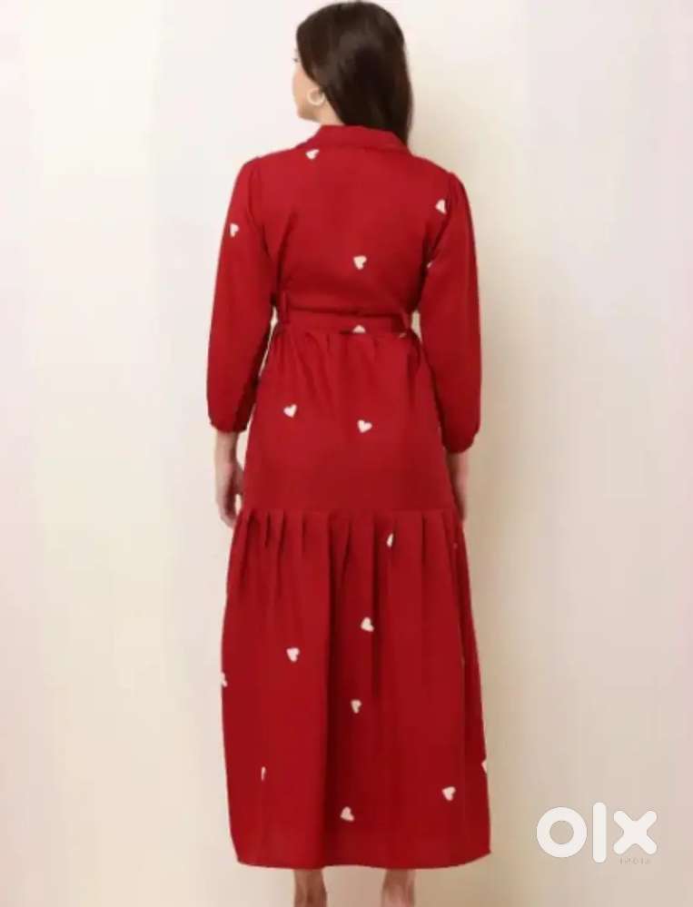 Red Long dress