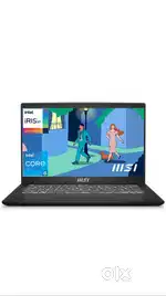 MSI laptop Intel i5 Intel iris graphics, 13th gen