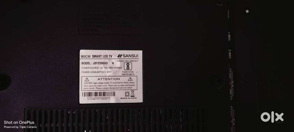 SANSUI LED TV 80CM