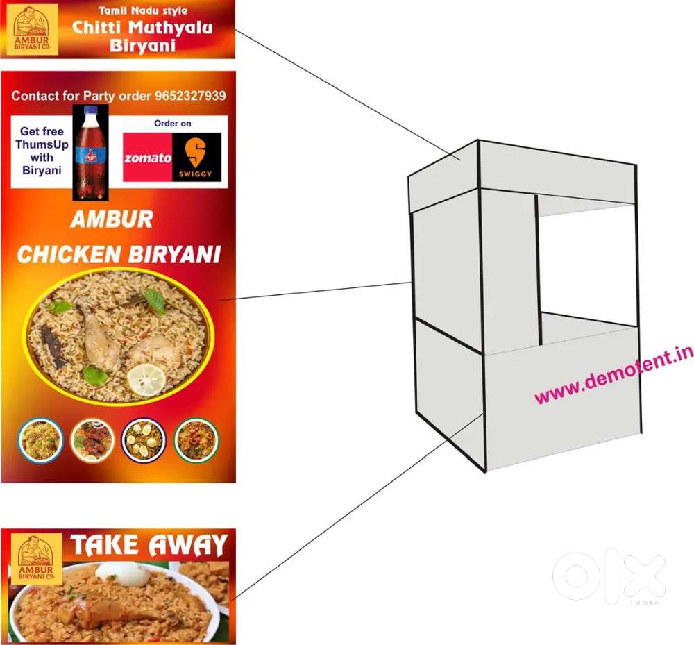 Wanted helper for biryani point near HB colony main road.