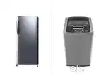 1000/- monthly rent refrigerator washing machine