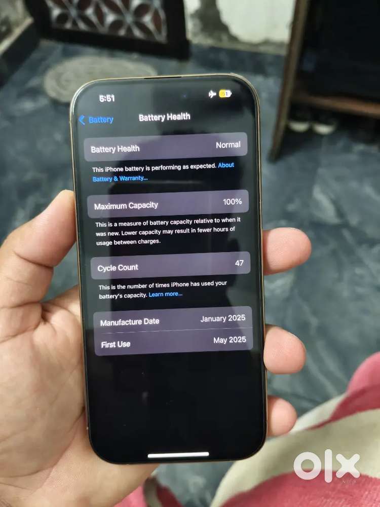 iphone 16 pro 128 Gb 4 months only in warranty