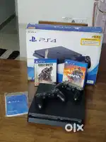PS4 Slim 1 TB with 2 controllers