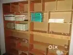 Shop rackes and counter