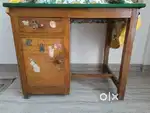 Solid wood study table