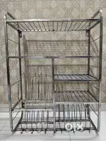 Bartan steelness rack