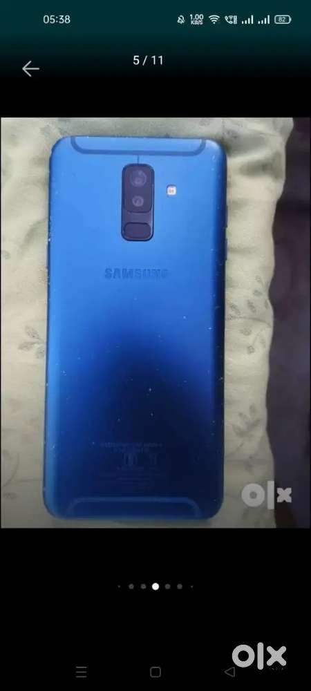 Samsung A6+ 4/64 GB with Bill, Cover and Charger