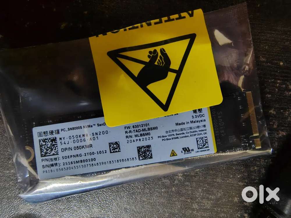 2Tb NVME Brand New Unused