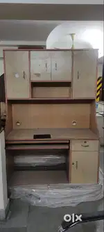 computer table with Storage Cabinet