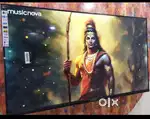 43 inch smart android frameless led tv with 600 channel free