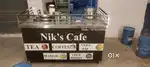 Stainless steel food counter in new condition