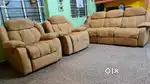 3+1 +1 Royal Oak Electric Recliner sofa set in very good condition