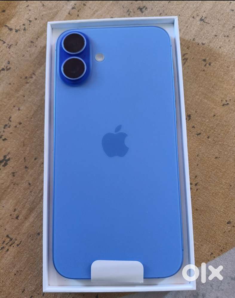 Iphone 16 plus blue 128 gb 20 days old