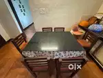 Dinig table with 6 chairs