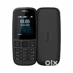 Nokia 105 Classic Single Sim Keypad Phone (Charcoal, 4 MB)