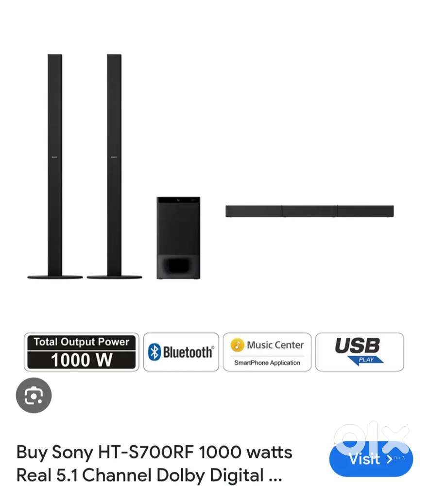 Sony HT S700 RF 1000 Watts home theatre