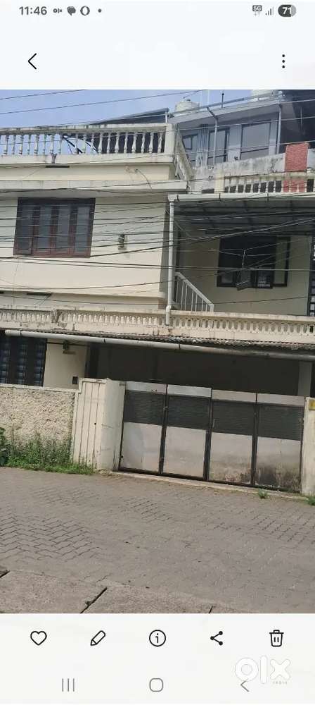 4 bhk independent house for rent office space edappally near Anjuman