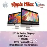 Apple i-Mac 27 inch 5k Tatina Display 8gb/128gb/2 tb