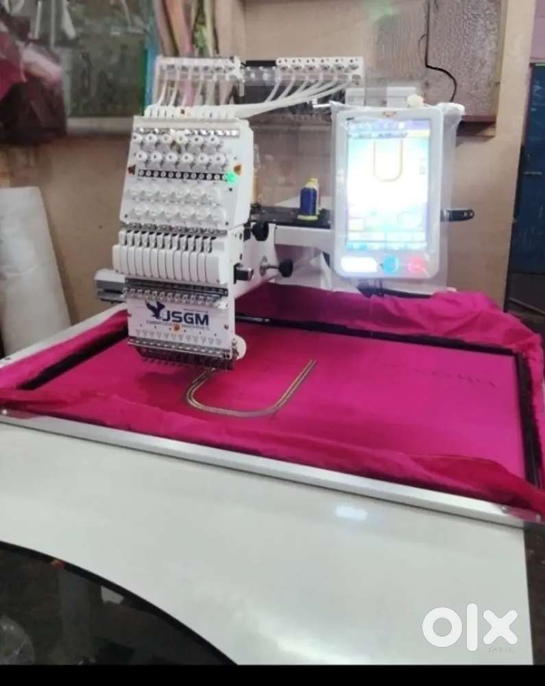 Computer embroidery mechine
