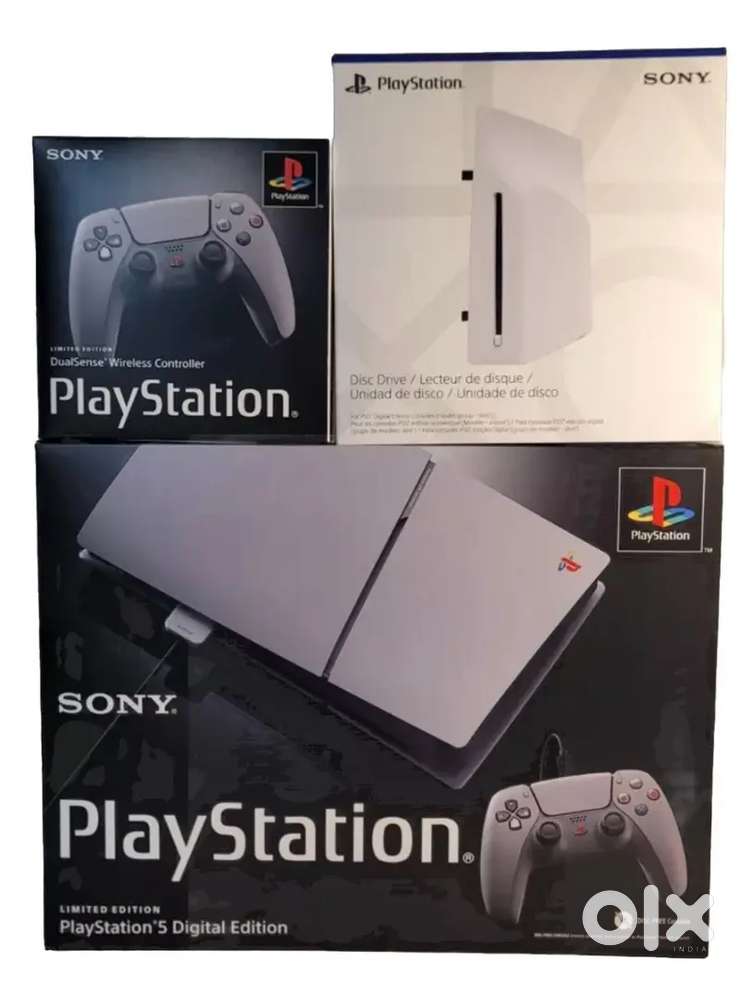PS5 Digital Slim 30th Anniversary Edition Bundle