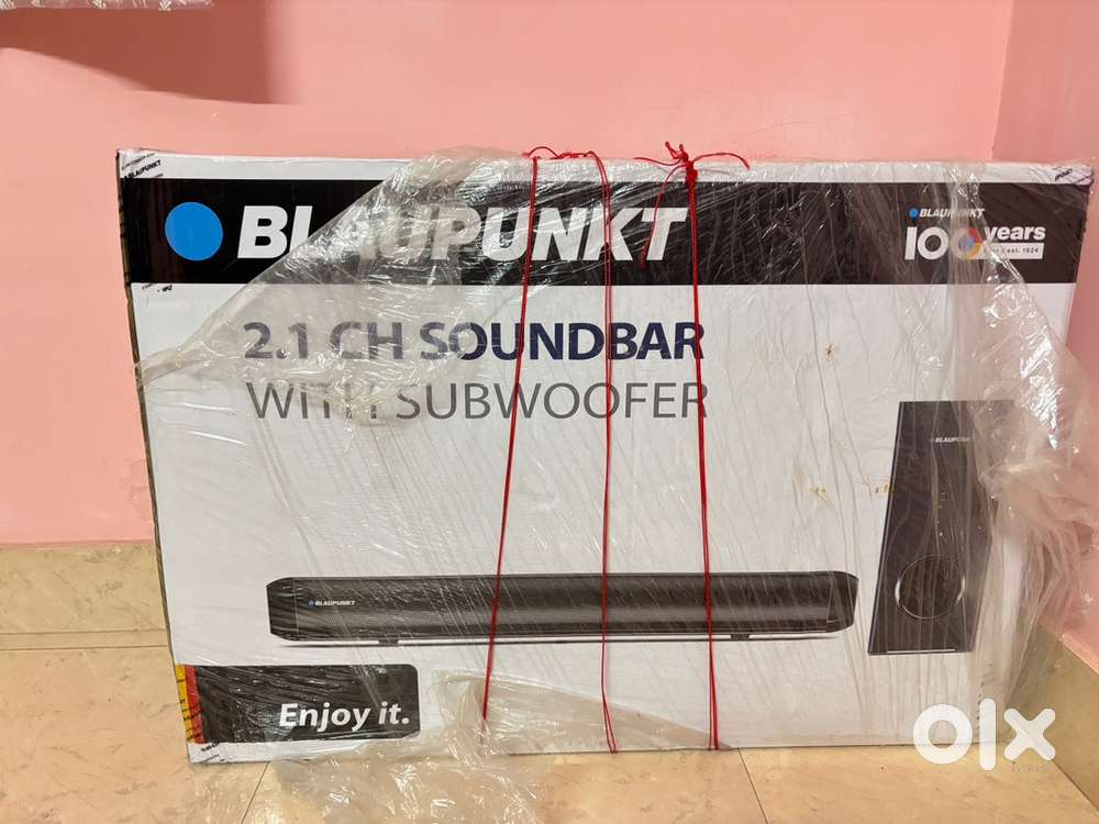 Blaupunkt Woofer and Soundbar for sale ( brand new, not even opened)