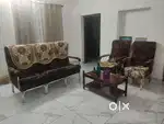 Sofa set with coffee table