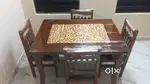 Furniturewalas: 4 Seater Teak wood Dining table @ Just 12,999
