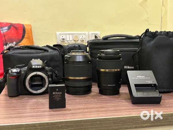 Full DSLR Kit – Nikon D3100 + 2 Tamron Lenses (Macro + Zoom)