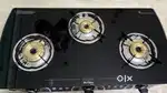 Gas stove with 3 burner